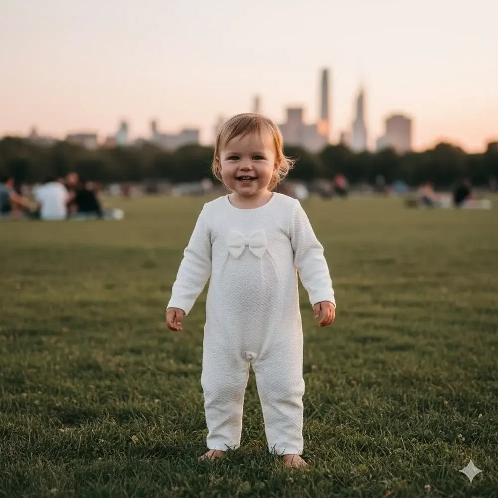 Janie & Jack Off White NWT One Piece Romper 18 to 24 months